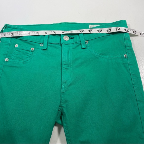 Rag & Bone for Intermix Green Denim Pants 28 - Picture 8 of 13